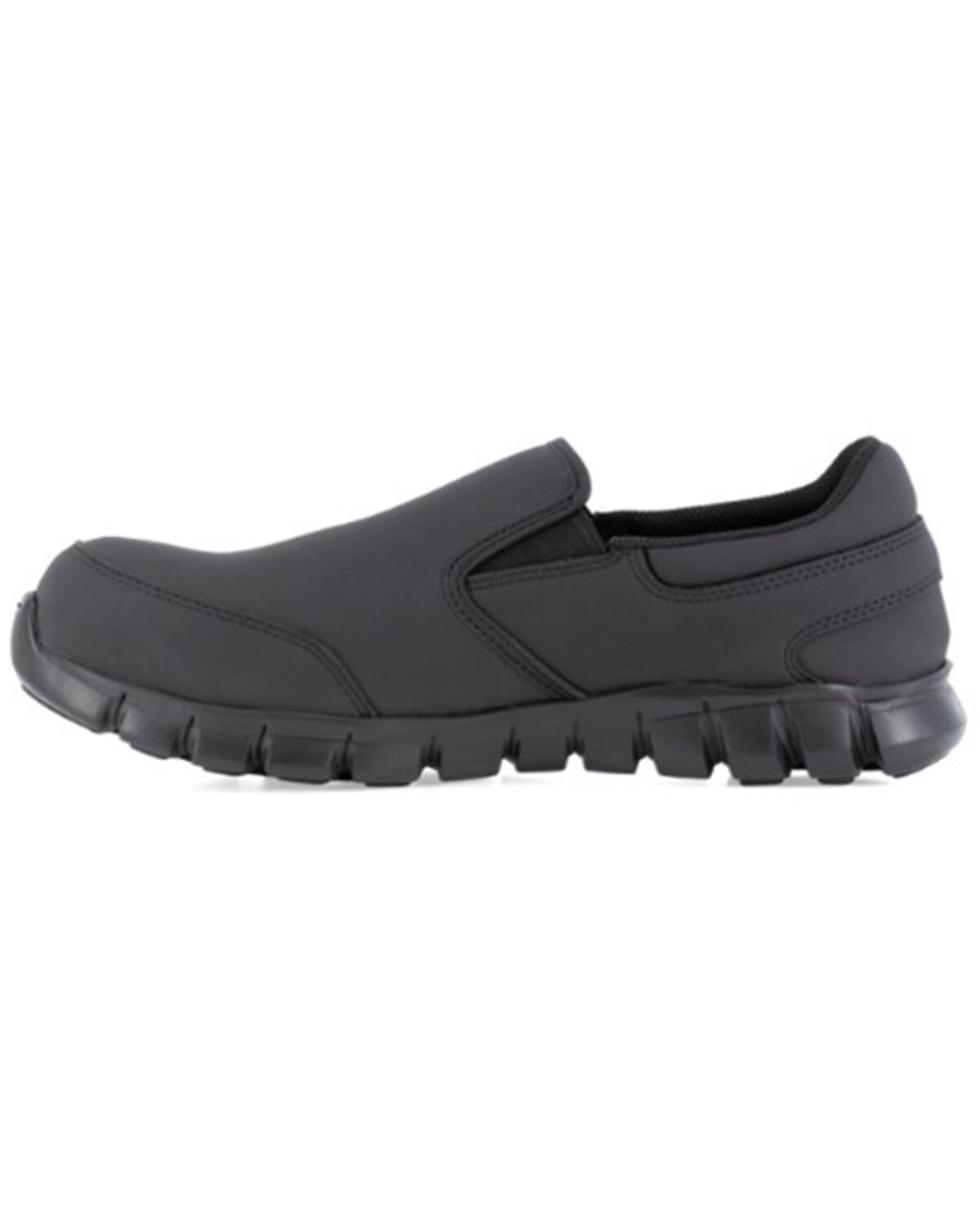 Image #3 - Reebok Men's Sublite Cushion Work Shoes - Composite Toe, Black, hi-res