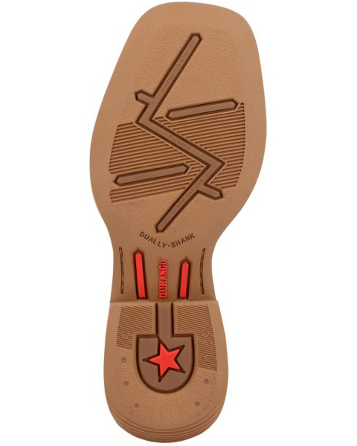 Image #7 - Durango Little Boys' Lil Rebel Pro Western Boots - Broad Square Toe, Coffee, hi-res