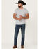 Image #1 - Levi's Men's Throttle Dark Wash Modern Stretch Slim Fit Jeans, Indigo, hi-res