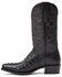 Image #3 - Moonshine Spirit Men's Rock City Fuscus Caiman Western Boots - Snip Toe, Black, hi-res