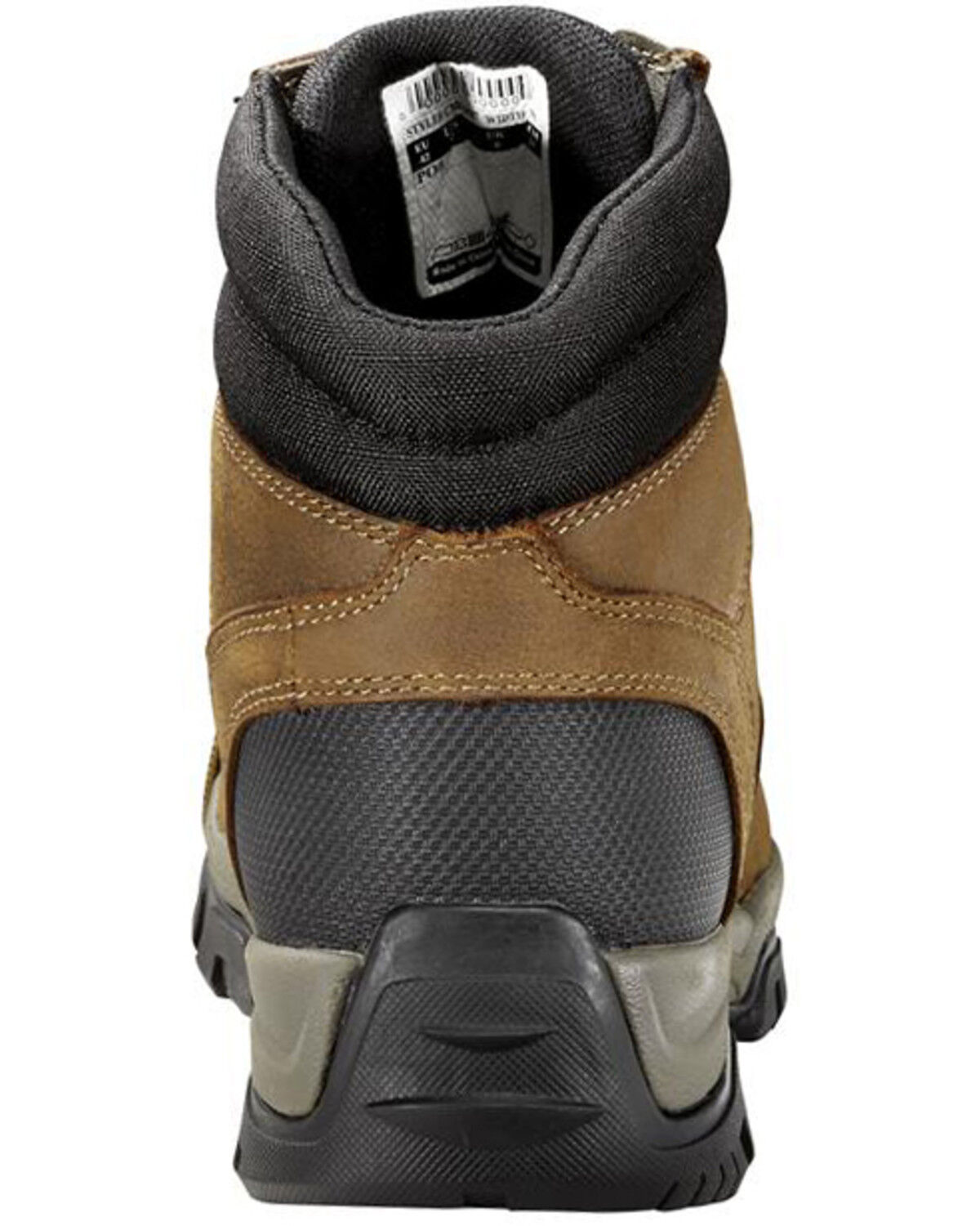 Image #4 - Carhartt Men's Ground Force Waterproof Work Boots - Composite Toe, Brown, hi-res