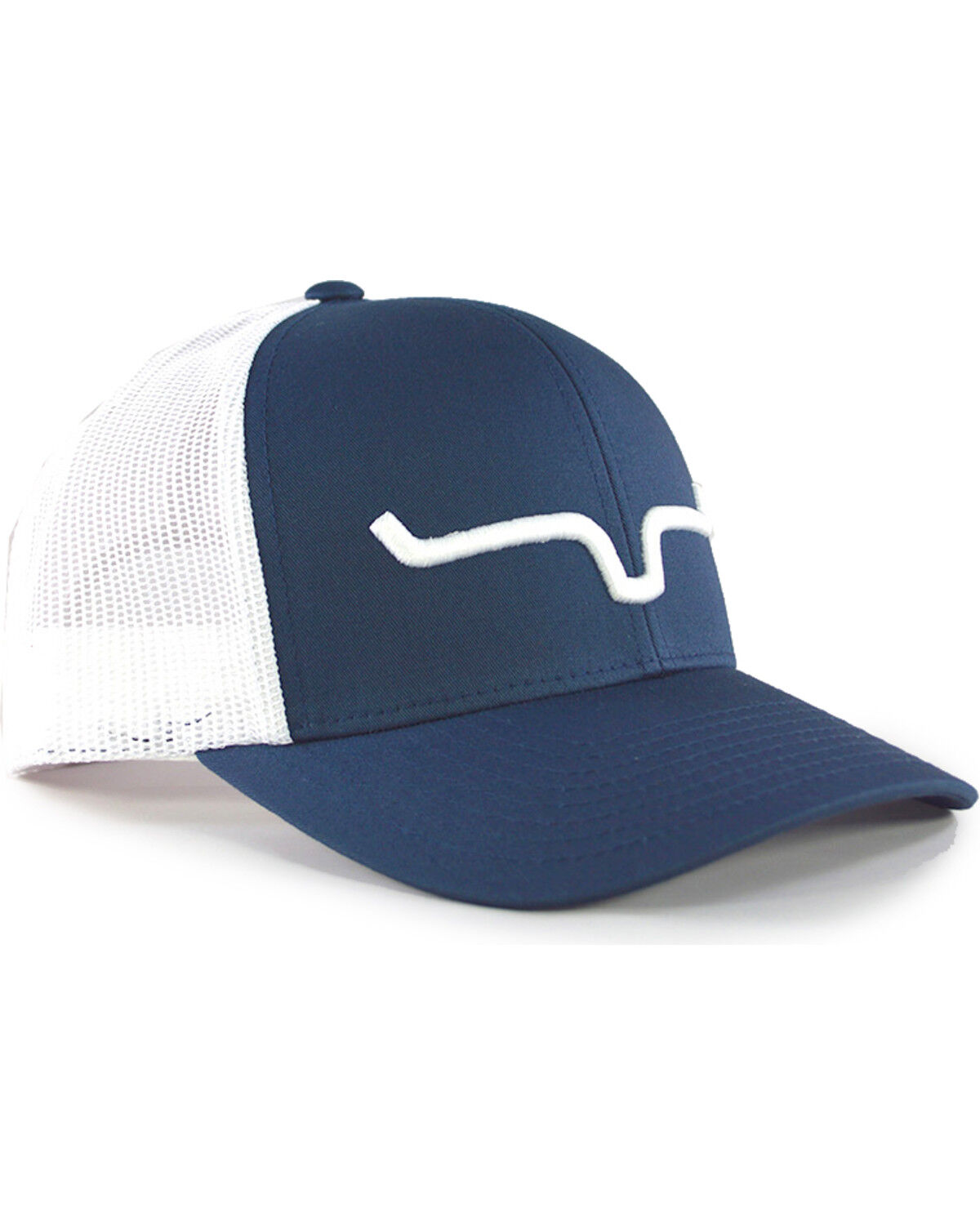 Image #4 - Kimes Ranch Men's Weekly Trucker Cap, Navy, hi-res