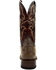 Image #5 - Dan Post Women's Karung Exotic Western Boots - Broad Square Toe, Brown, hi-res