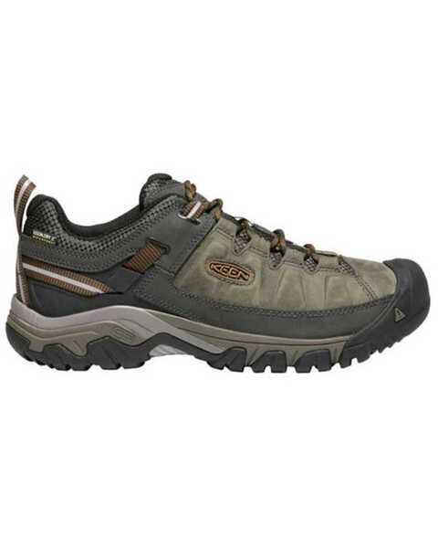 Image #2 - Keen Men's Targhee III Lace-Up Waterproof Hiking Boots - Round Toe, Olive, hi-res