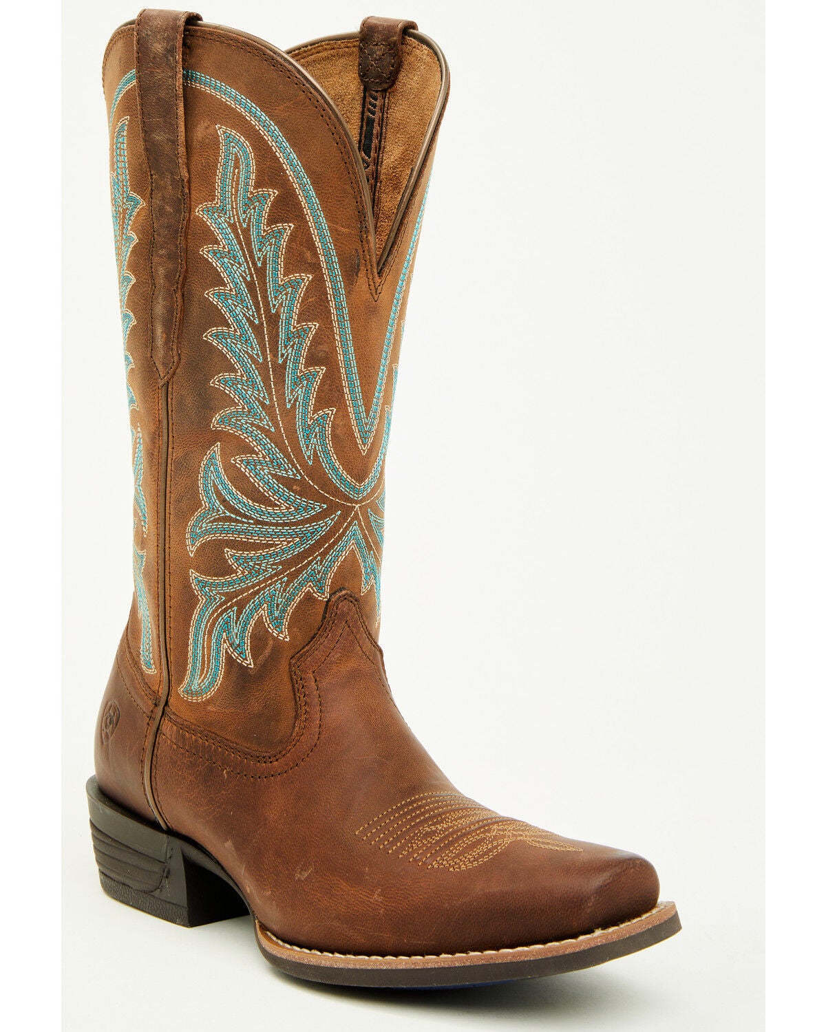 Ariat Women's Rock Creek Western Boots - Square Toe, Brown, hi-res