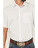 Image #3 - Gibson Trading Co Men's Pool Shark Geo Print Short Sleeve Button-Down Stretch Western Shirt, White, hi-res
