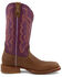 Image #2 - Twisted X Women's 11" Tech X Western Boots - Broad Square Toe, Purple, hi-res