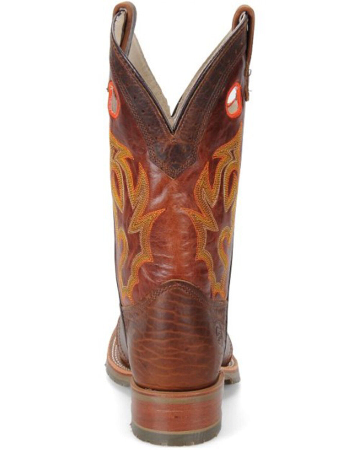Image #5 - Double H Men's Roper Buckaroo Western Boots - Broad Square Toe, , hi-res