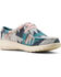 Image #1 - Ariat Women's Hilo Southwestern Print Flannel Casual Shoes - Moc Toe, Multi, hi-res