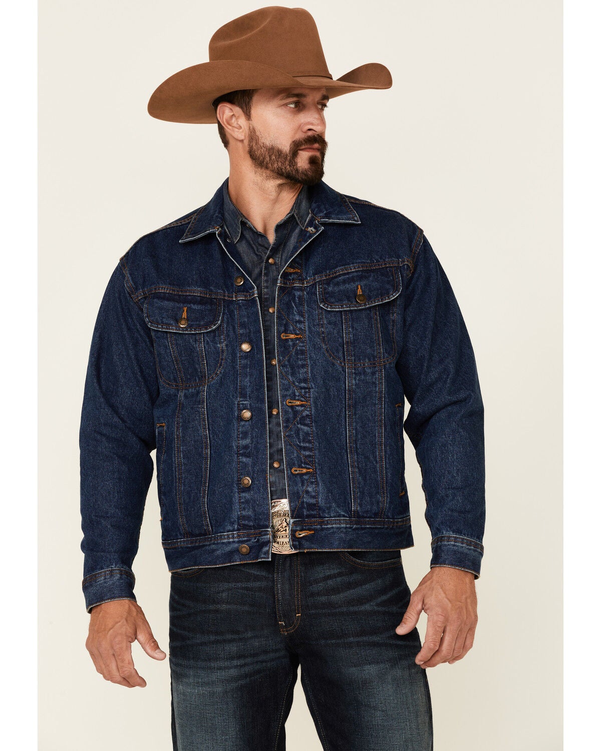 Image #1 - Wrangler Men's Rugged Wear&reg; Denim Jacket, , hi-res
