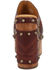 Image #5 - Dingo Women's Free Spirit Wooden Sandals, Wine, hi-res