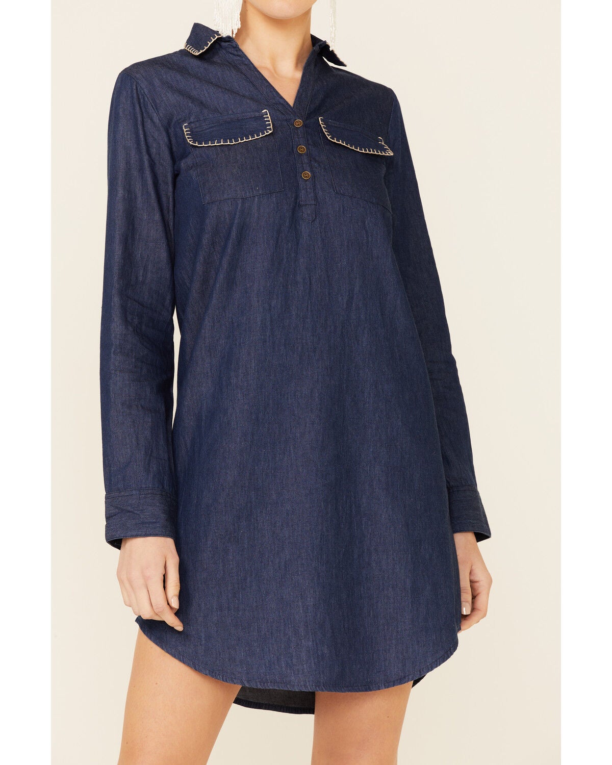 lacoste denim dress