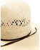 Image #2 - Rodeo King 25X Straw Cowboy Hat, Natural, hi-res