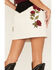 Image #4 - Idyllwind Women's Stringray Nudie Inspired Western Skirt , Ivory, hi-res