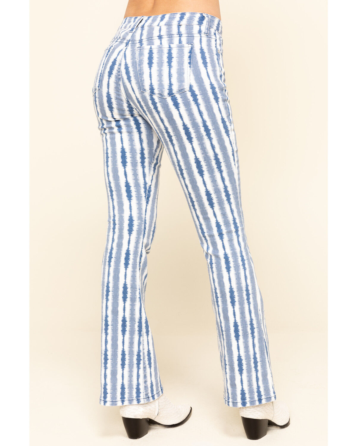 Image #2 - Billy T Women's Tie-Dye Bootcut Jeans, Blue, hi-res