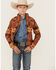Image #1 - Cody James Boys' Stampede Southwestern Print Softshell Jacket, Tan, hi-res