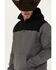 Image #2 - RANK 45® Men's Reflective Sleeve Hooded Sweatshirt, Charcoal, hi-res