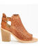 Image #2 - Diba True Women's Zest Open Toe Boots - Round Toe, Tan, hi-res