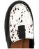 Image #2 - Yellow Box Women's Olevia Cow Print Slip-On Shoe - Moc Toe, Black/white, hi-res