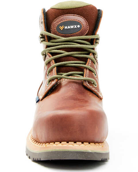 Image #4 - Hawx Women's Platoon Waterproof Work Boots - Composite Toe, Brown, hi-res