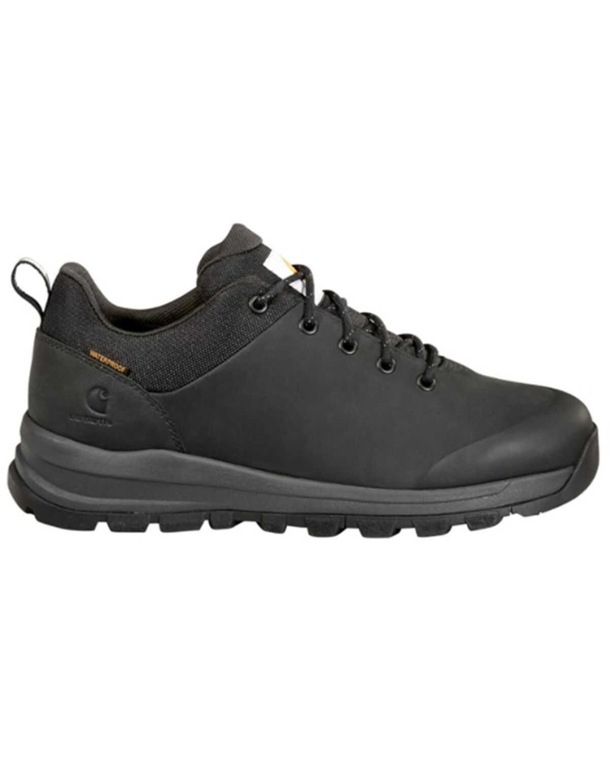 Image #2 - Carhartt Men's Outdoor Lace-Up Work Shoe - Alloy Toe, Black, hi-res