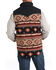 Image #6 - Cinch Men's Reversible Southwestern Print Quilted Vest - Big, Khaki, hi-res