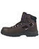 Image #3 - Hoss Women's 6" Lacy Waterproof Work Boots - Composite Toe, Brown, hi-res