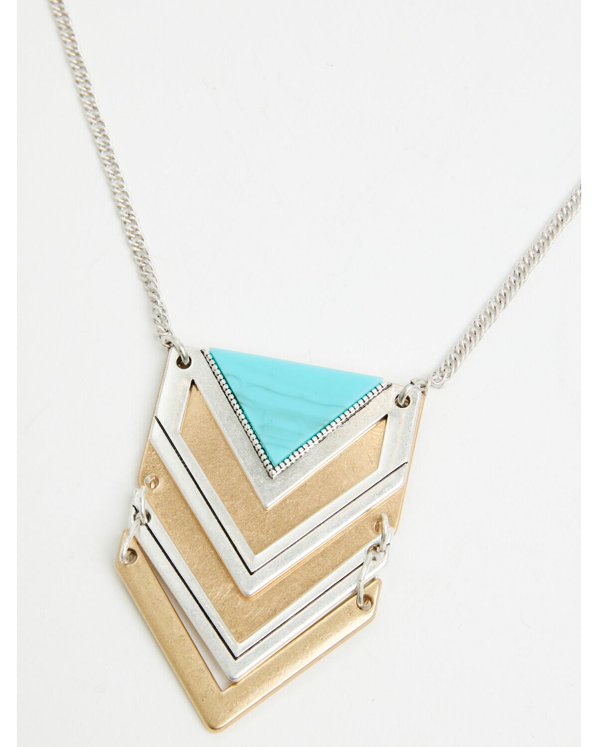 Image #2 - Lainey Wilson Women's Stone Arrow Long Pendant Necklace, Gold, hi-res