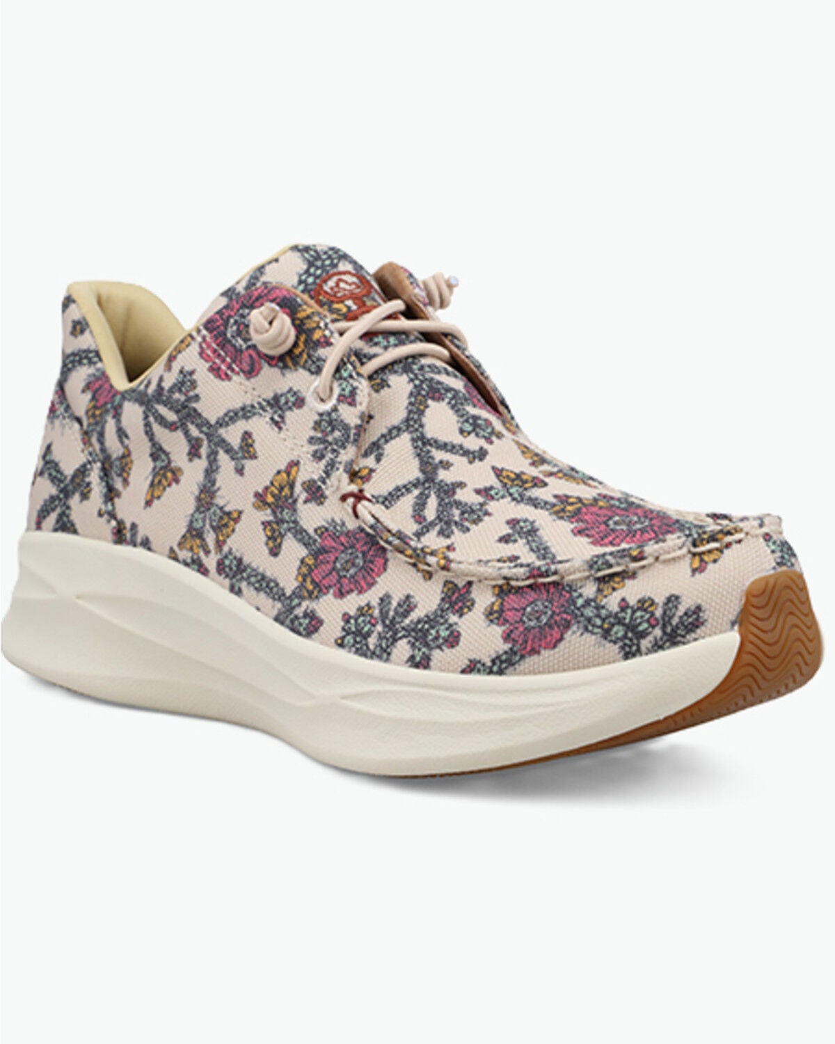 Image #1 - Hooey by Twisted X Women's Feather X&trade; Casual Shoes - Moc Toe, Beige, hi-res