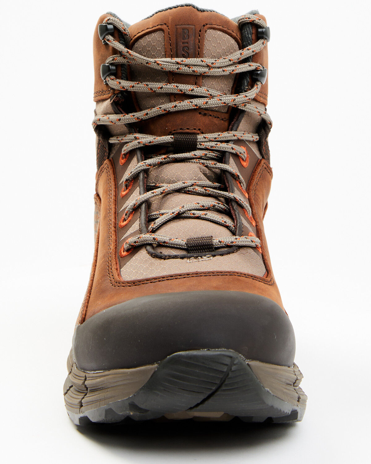 Image #4 - Brothers and Sons Men's 5" Lace-Up Waterproof Hiker Boots - Round Toe, Brown, hi-res