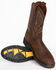 Image #5 - Cody James Men's Western Pull On Work Boots - Soft Toe, Brown, hi-res