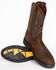 Cody James Men's Western Pull On Work Boots - Round Toe, Brown, hi-res