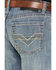 Image #4 - Rock & Roll Denim Men's Revolver Slim Straight Stretch Denim Jeans, Light Wash, hi-res