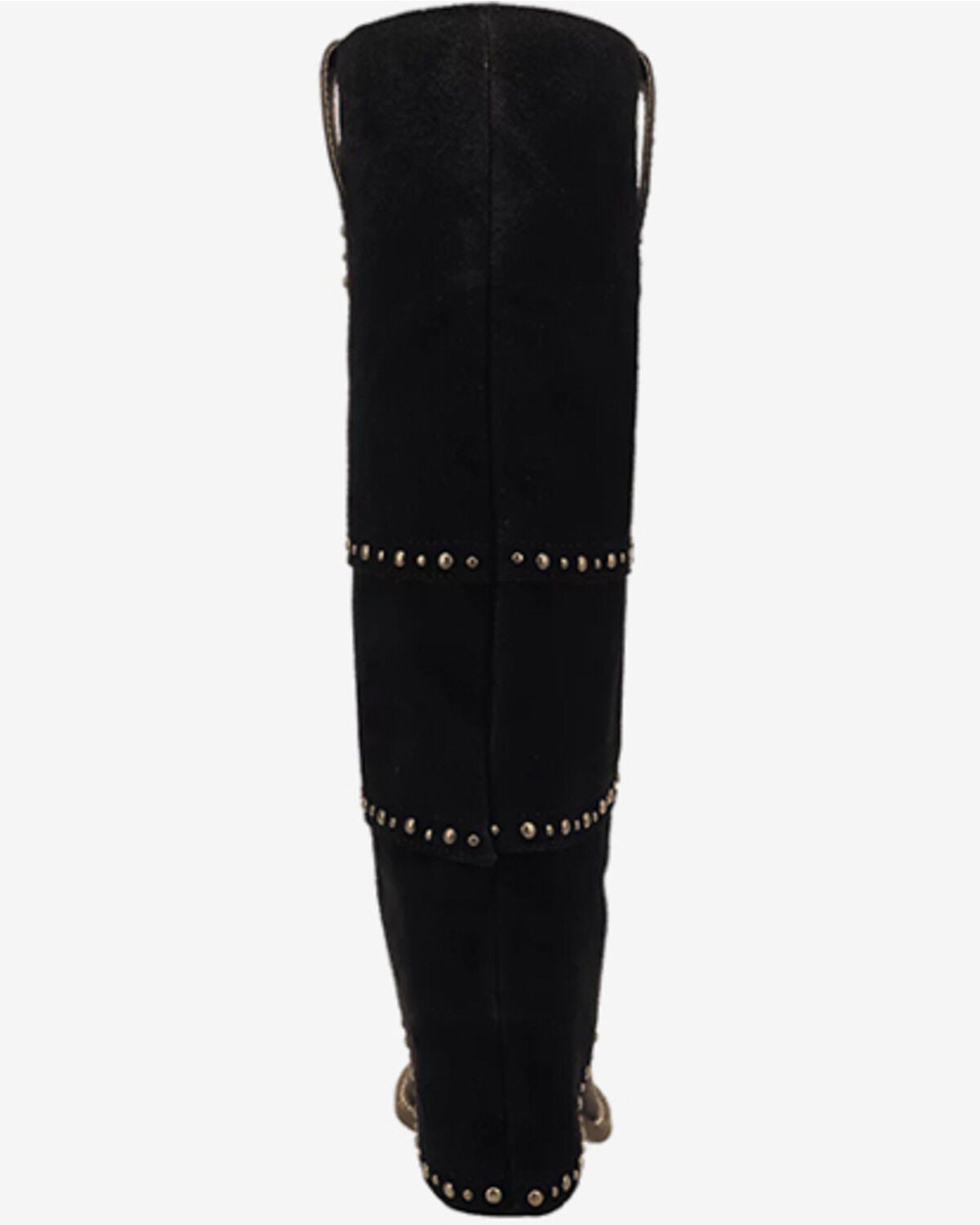 Image #5 - Dingo Women's Texani Studded Tall Western Boots - Snip Toe, Black, hi-res