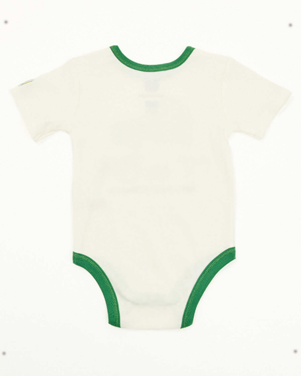 Image #3 - John Deere Infant Boys' Barnyard Short Sleeve Onesie, Cream, hi-res