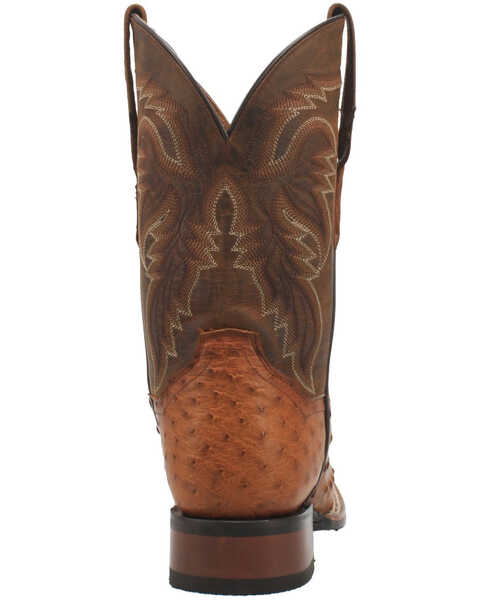 Image #4 - Dan Post Men's Brown Alamosa Western Boots - Broad Square Toe, Brown, hi-res