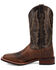 Image #3 - Laredo Men's Hyde Performance Western Boots - Broad Square Toe, Brown, hi-res