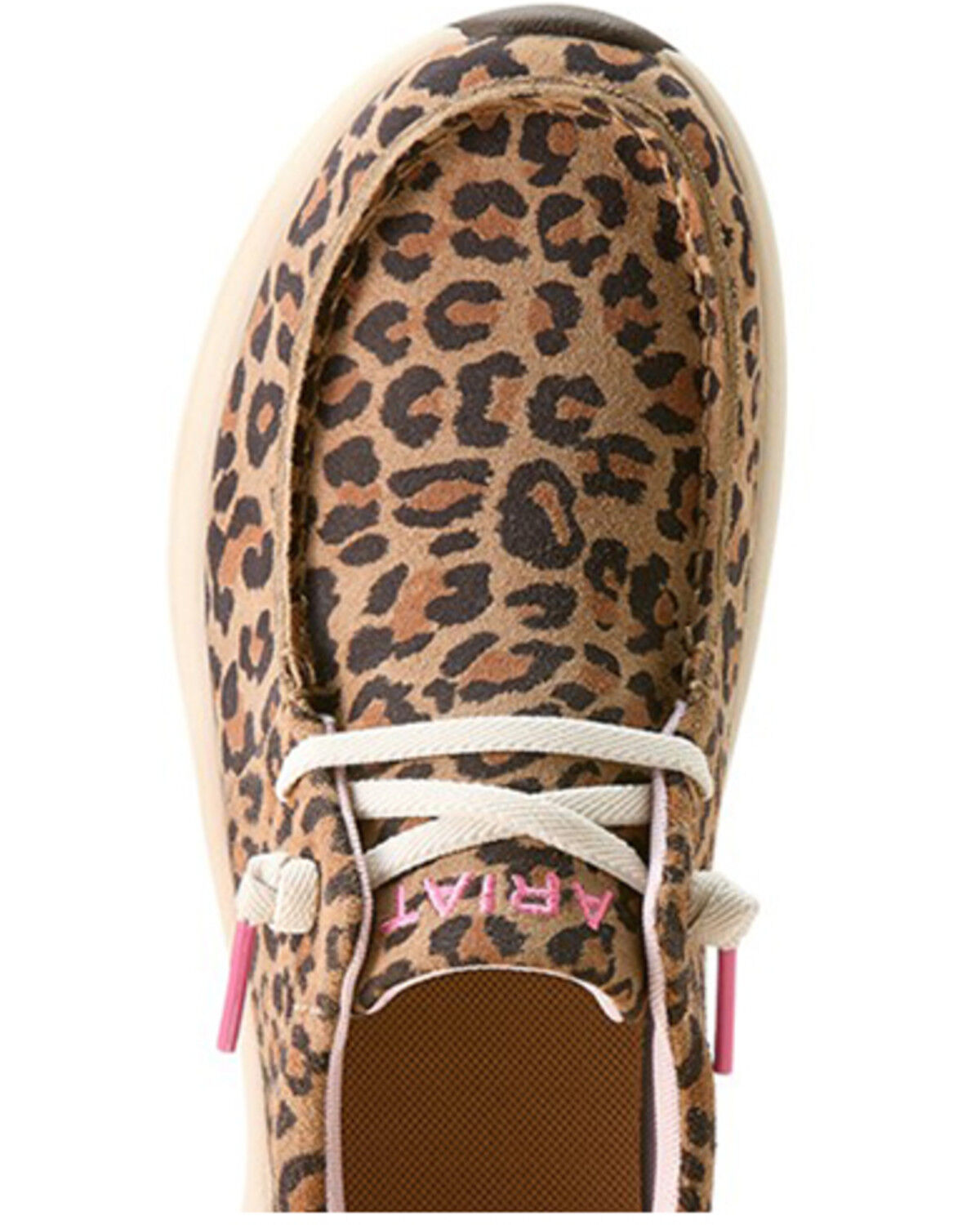 Image #4 - Ariat Women's Leopard Print Buckeye Casual Shoes - Moc Toe, Multi, hi-res