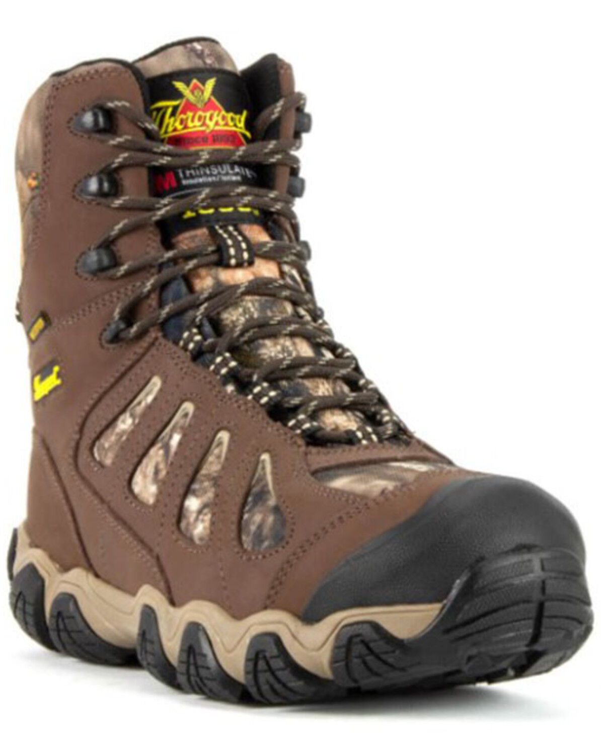 Image #1 - Thorogood Men's Crosstrex Waterproof Work Boots - Soft Toe, Camouflage, hi-res