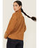 Image #4 - Blue B Women's Embellished Long Sleeve Snap Western Shirt, Camel, hi-res