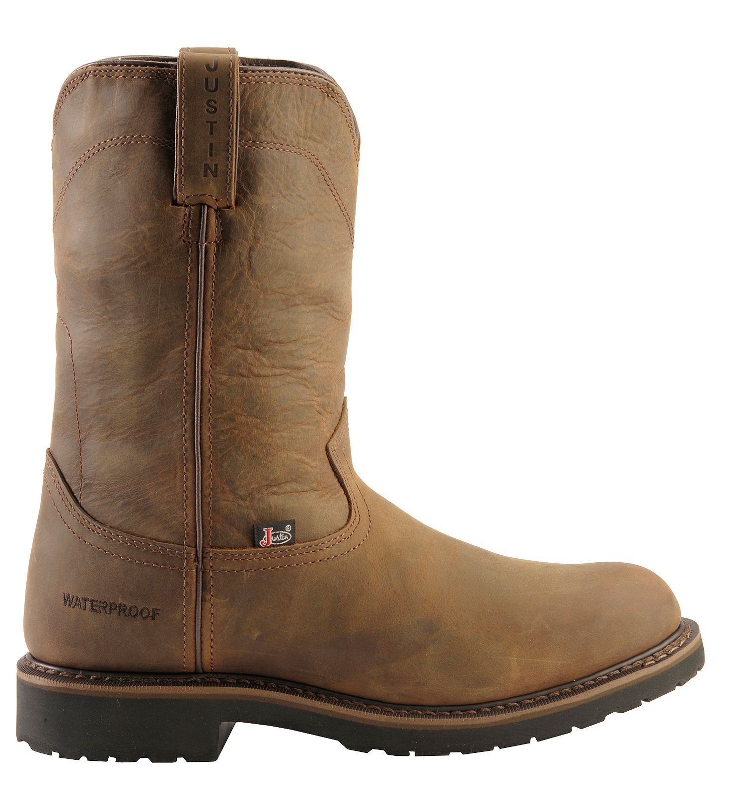 justin drywall waterproof boots