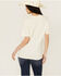 Image #4 - Day Dreamer Women's Johnny Cash Short Sleeve Oversized Graphic Tee, Cream, hi-res