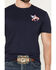 Image #3 - Cowboy Hardware Men's In God We Trust Short Sleeve Graphic T-Shirt, Navy, hi-res