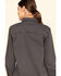 Ariat Women's Grey Rebar Washed Twill Long Sleeve Work Shirt, Grey, hi-res