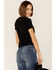 Image #3 - Paramount Network’s Yellowstone Women's Black Protect The Family Graphic Short Sleeve Tee, Black, hi-res