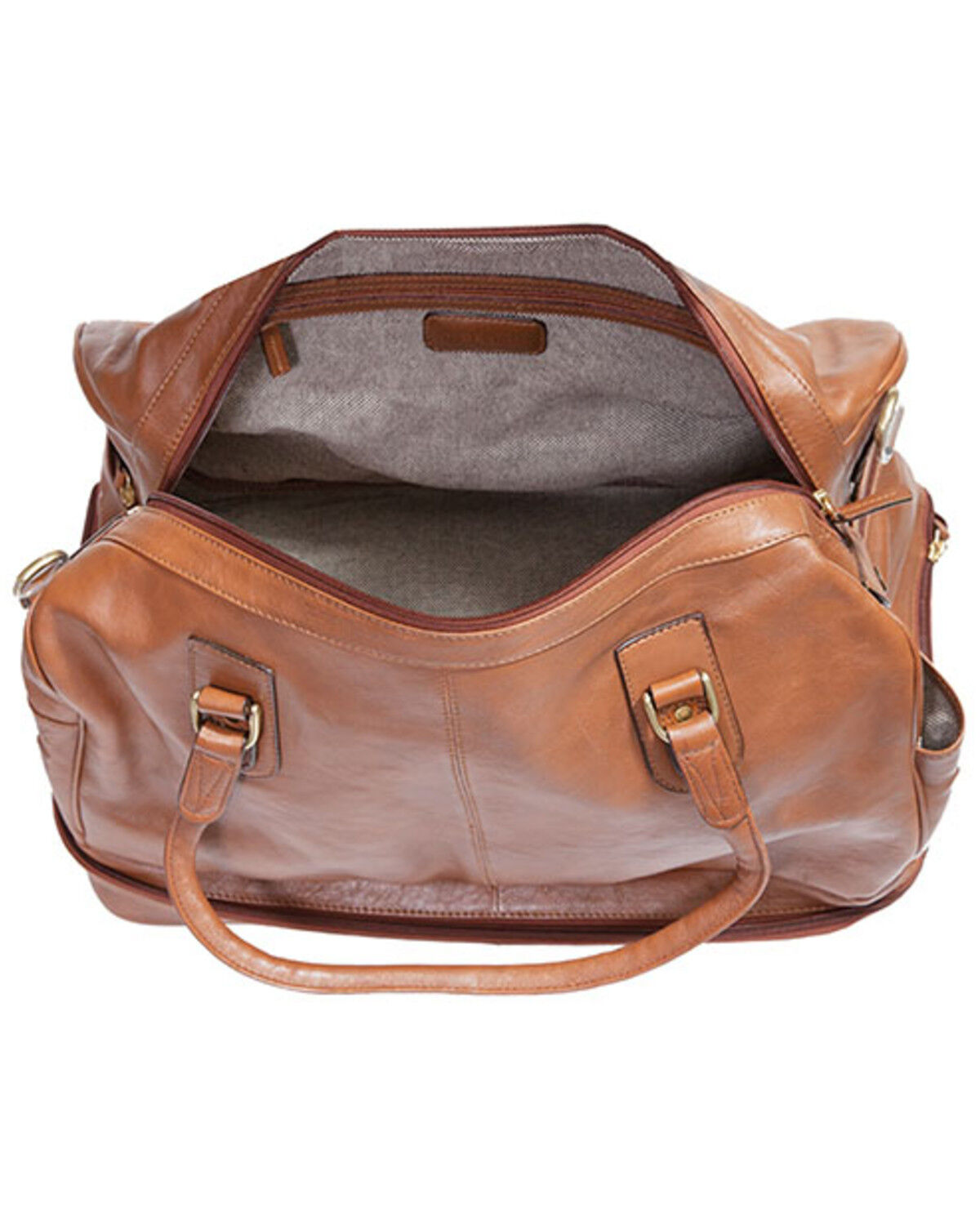 Image #2 - Scully Women's Duffel Bag, Tan, hi-res