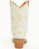 Image #5 - Dingo Little Girls' Full Bloom Western Boots - Snip Toe, White, hi-res