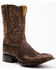 Image #1 - Cody James Men's Exotic Snake Western Boots - Broad Square Toe, Chocolate, hi-res