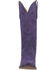Image #4 - Dingo Women's Out West Suede Western Boots - Round Toe, Purple, hi-res