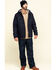 Image #6 - Hawx Men's FR Duck Hooded Work Jacket , Navy, hi-res